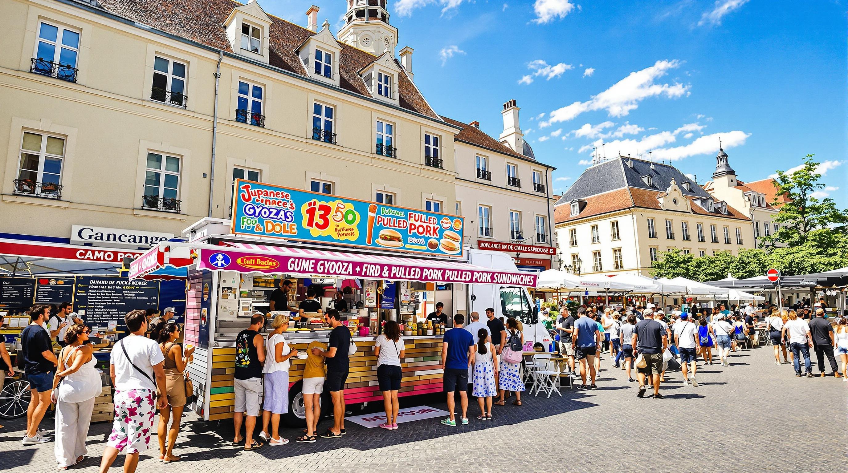 Food-truck marché samedi Dole gyozas La Confluence pulled-pork La Plage 39